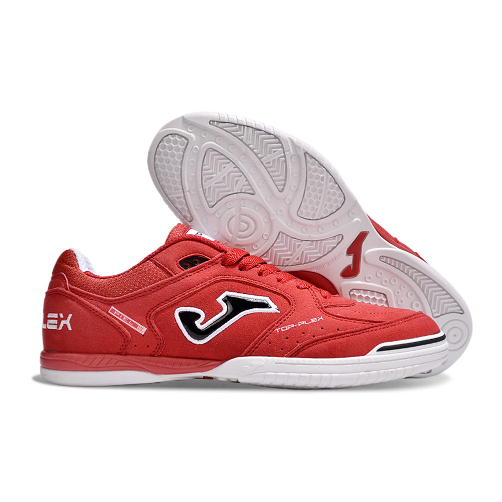 รองเท้าฟุตซอล JOMA IC รองเท้าฟุตบอลในร่มส้นแบนหนังผู้ชาย RVAF