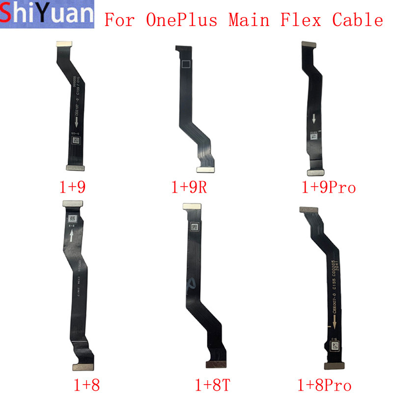 เมนบอร์ดหลักเชื่อมต่อ Flex Cable สําหรับ OnePlus 9 9R 9 Pro 8 8T 8 Pro 7 7T 7Pro หลัก Flex Cable เปล