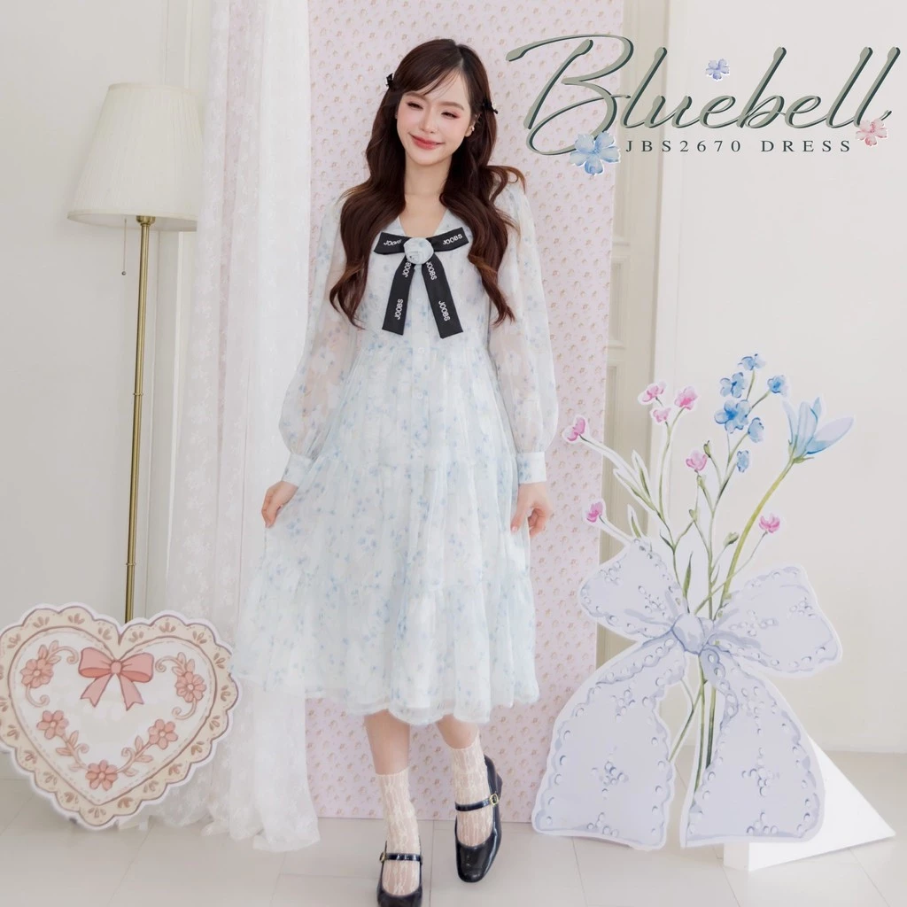 #JBS2670 Bluebell Dress Joobs studio