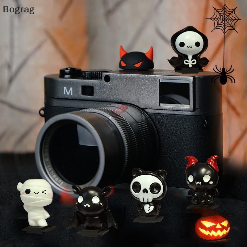 [Bogr] ฝาครอบป้องกันรองเท้าร้อนปีศาจกล้อง SLR หมวกรองเท้าร้อนกันฝุ่นการถ่ายภาพการ์ตูนน่ารัก COD