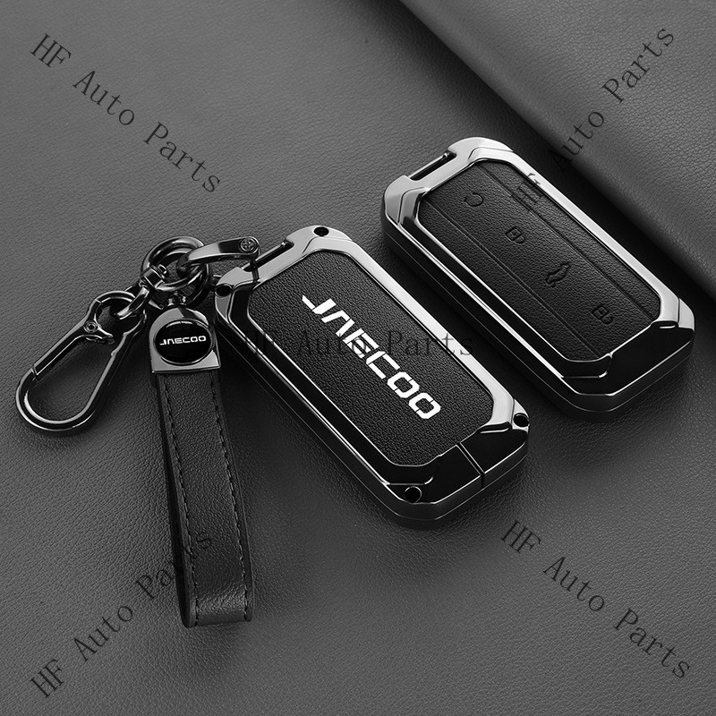 HF JAECOO ฝาครอบกุญแจ jaecoo5 j5j5ev j5 ev เคสป้องกันหัวเข็มขัดชายเฉพาะรถ