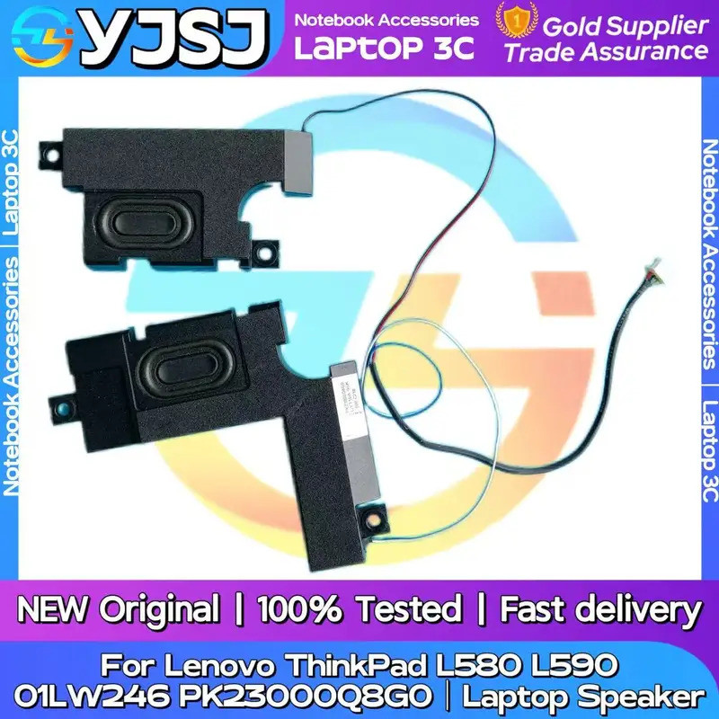 ใหม่เดิมแล็ปท็อปโน้ตบุ๊คลําโพงสําหรับ Lenovo ThinkPad L580 L590 ลําโพงในตัวเสียงแตร 01LW246 PK23000Q