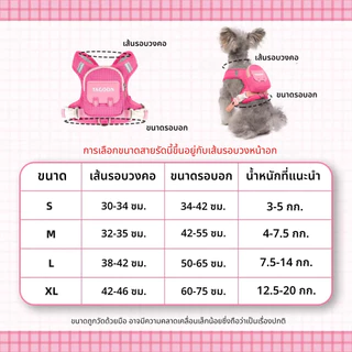 [ในสต็อก] สัตว์เลี้ยงตัวเอง-กระเป๋าเป้สะพายหลังจูงเดินทางกลางแจ้งป้องกันการหลบหนีสุนัขเดินจูงสัตว์เลี้ยงสายรัดหน้าอกสะดวกถุงเก็บ