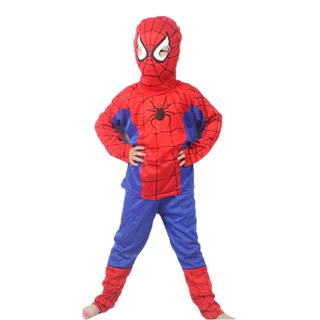 สไตล์ใหม่ Superhero Spider Man เครื่องแต่งกายคอสเพลย์สีแดง Spiderman เสื้อผ้าเด็กคอสเพลย์ฮาโลวีนเครื่องแต่งกายสําหรับเด็ก
