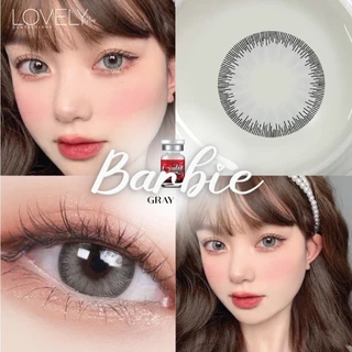 🔥คอนแทคเลนส์✨ขนาดกลาง✨ชื่อรุ่น Bเอrbie (Lovelylens) สี : Brown / Gray