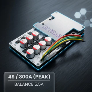 ในไทย BMS 4s 300a ต่อเนื่อง100a มี Active Balance 5.5a. ในตัว ใช้กับLiFePO4 3.2v(BMS+Activeในตัว)