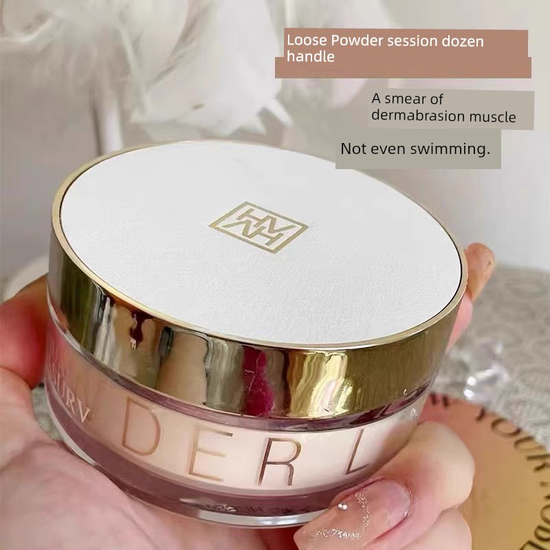 แป้งฝุ่น loose powder HUASURV HUASURV Cloudy Soft Focus Fixing Powder แป้งฝุ่น Fixing Powder กันน้ํา