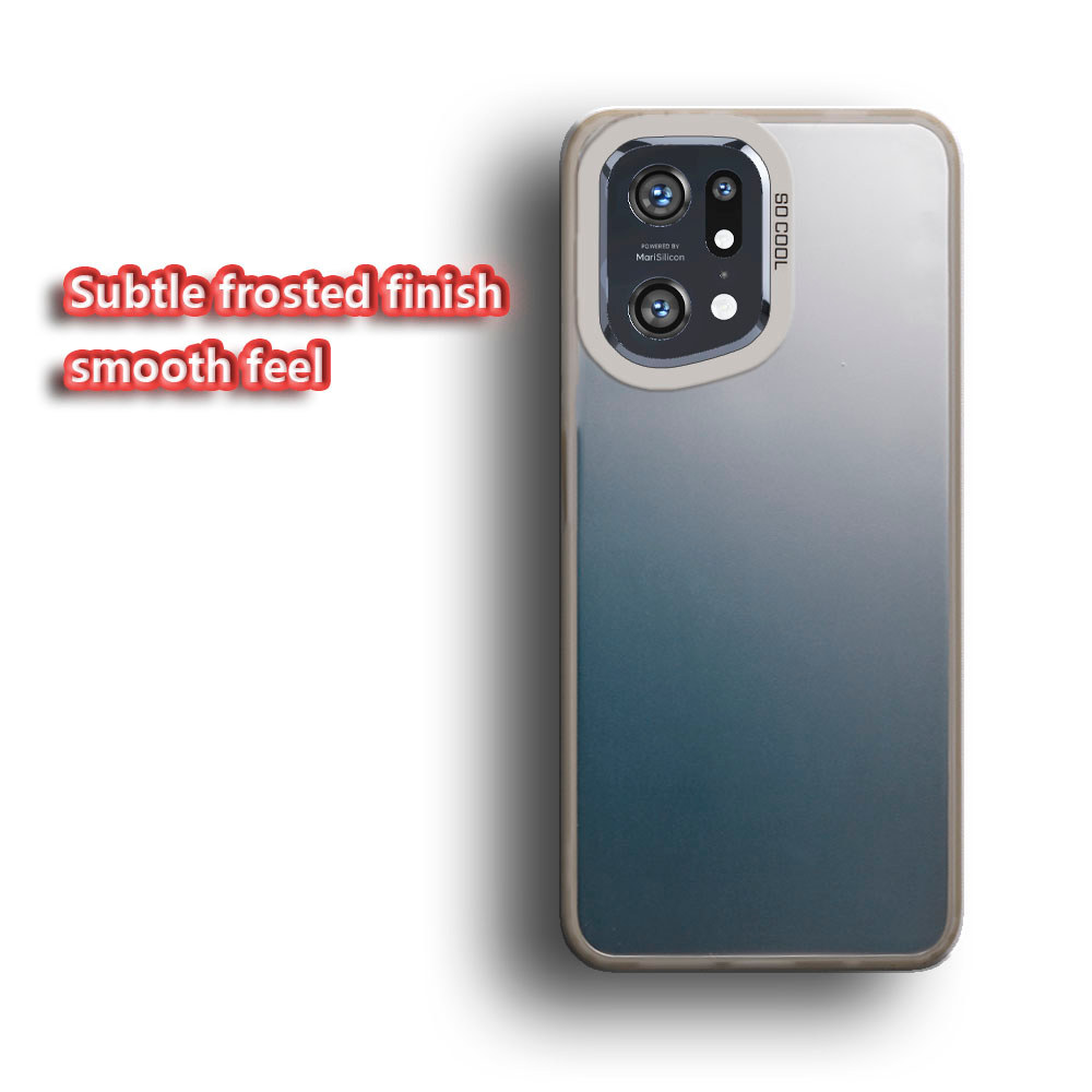 สําหรับOppo Find X5 Pro CPH2307 CPH2305 Slim Fit Softซิลิโคนกรณีเลเซอร์เนื้อต้านเชื้อแบคทีเรียกันกระแทกNon-Yellowing