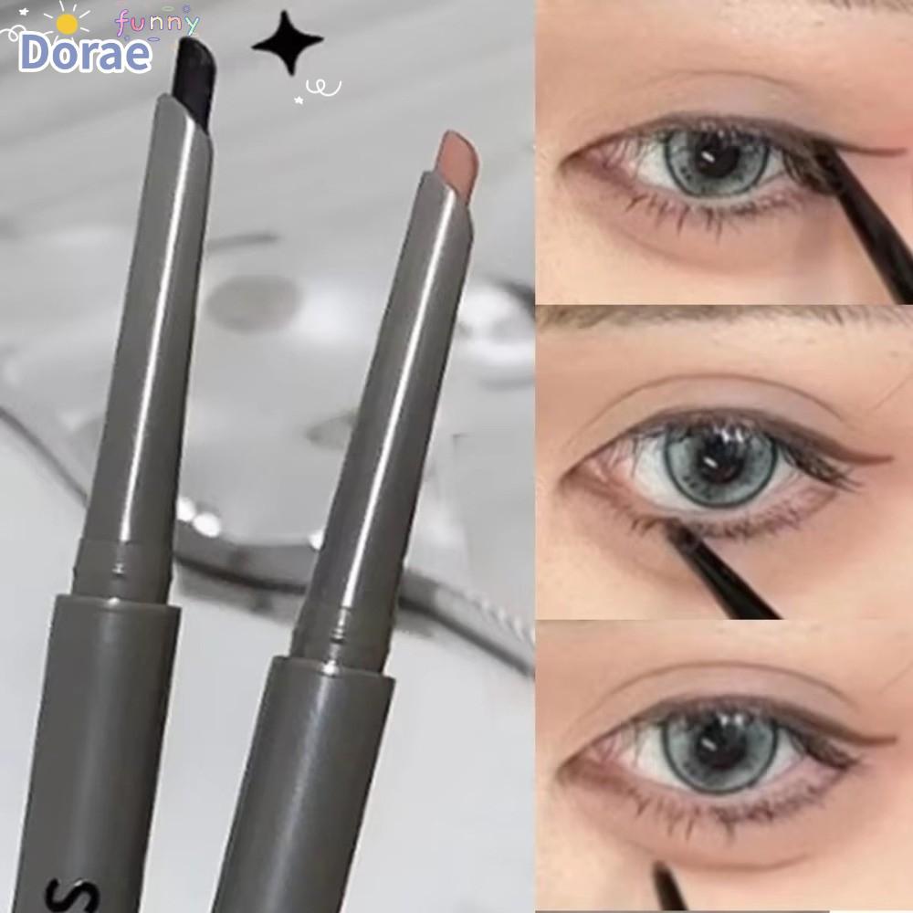 DORAESE Rose Red Eyeliner, Matte Waterproof Formula Wine Red Eyeliner, Silky Easy To Color Silky Smo