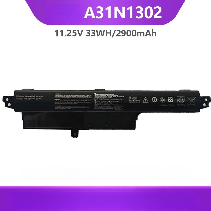 Suitable for ASUS X200CA/LA A31LM9H F200CA A31N1302 X200MA notebook battery