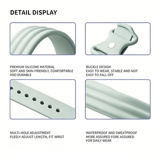 จัดส่งทันที | สําหรับ Google Fitbit Air Strap Band/สายรัดทดแทนวงสมัยใหม่สําหรับอุปกรณ์เสริม Fitbit Air
