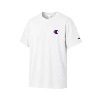 CHAMPION ESSENTIAL TEE CHAMPION C LOGO Men เสื้อยืดแขนสั้น ทรงพอดีตัวผู้ชาย Regular Fit
