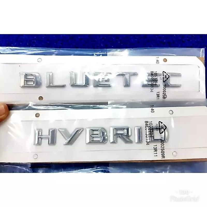 โลโก้ BLUETEC HYBRID ชุด 2 ชิ้น