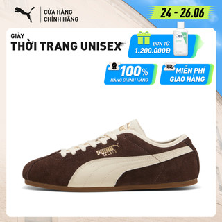 Giày Thời Trang PUMA Unisex Tackle Chocolate-Alpine Snow-Gum Màu Nâu