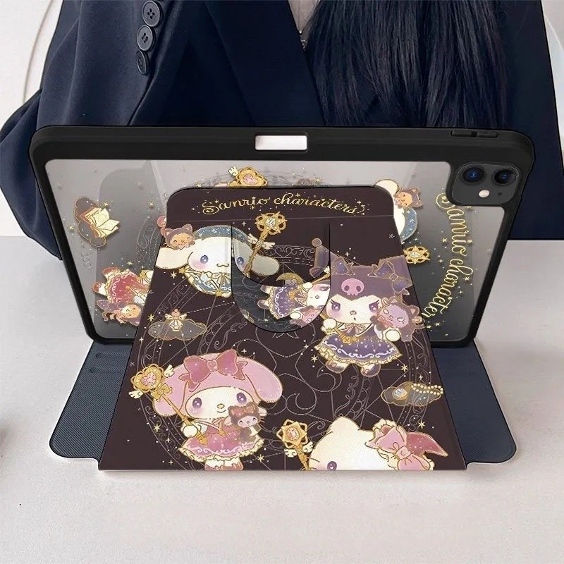 จัดส่งทันทีเคสไอแพด การหมุน 360 องศา มายากล Gen12/11 รูปที่ 6