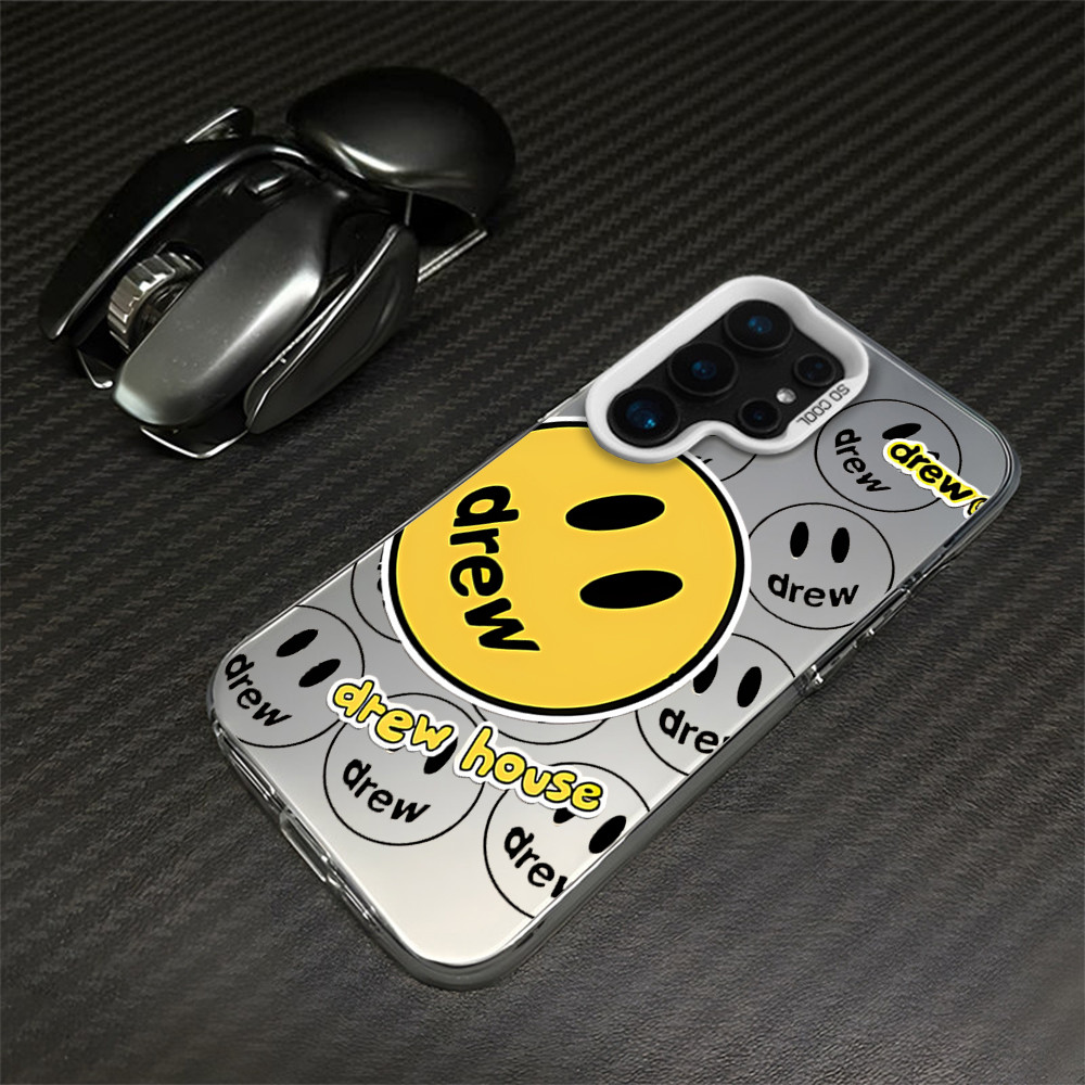เคสลายหน้ายิ้มสุดฮิต สไตล์สตรีทแฟชั่น ใช้ได้กับ Samsung S23Ultra、A54、S22、A34、S24、A15、A05、A55