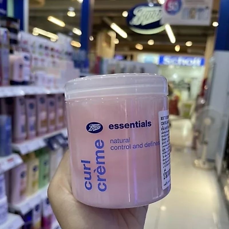ครีมจับลอนผม Boots Essentials Curl Cream 250ml กลิ่นหอม ช่วยให้ผมเป็นลอน ไม่ชี้ฟู