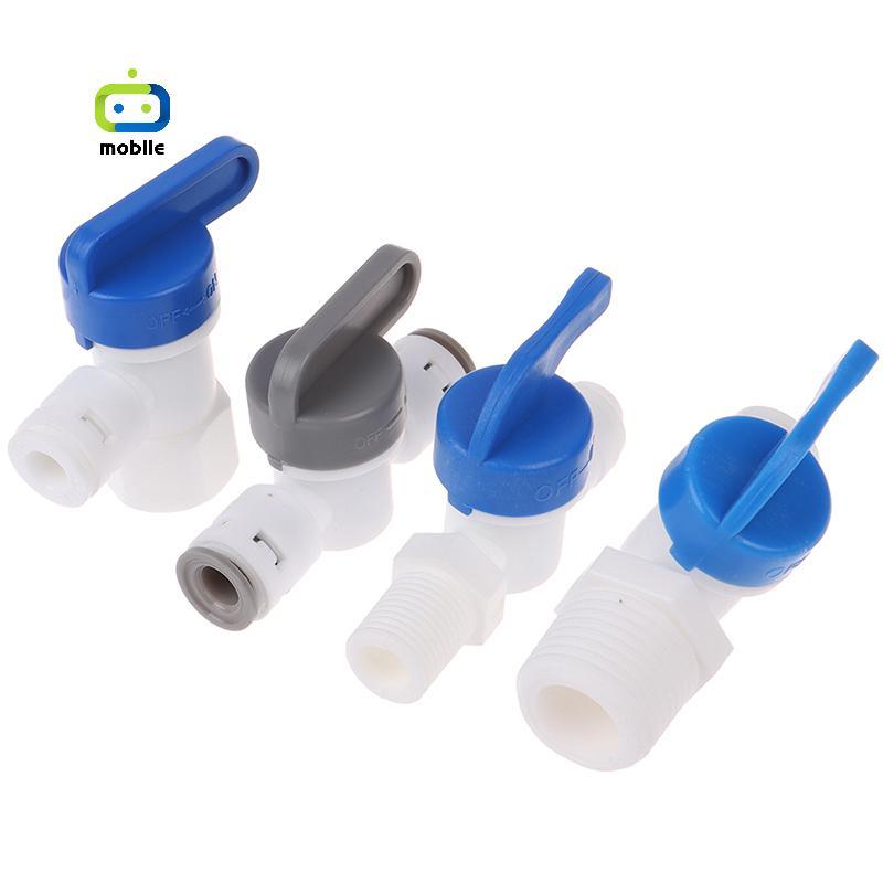 [maygood] 1/4 "บอลวาล์วอินไลน์แตะ qui เชื่อมต่อ push fit ro น้ําย้อนกลับ osmosis