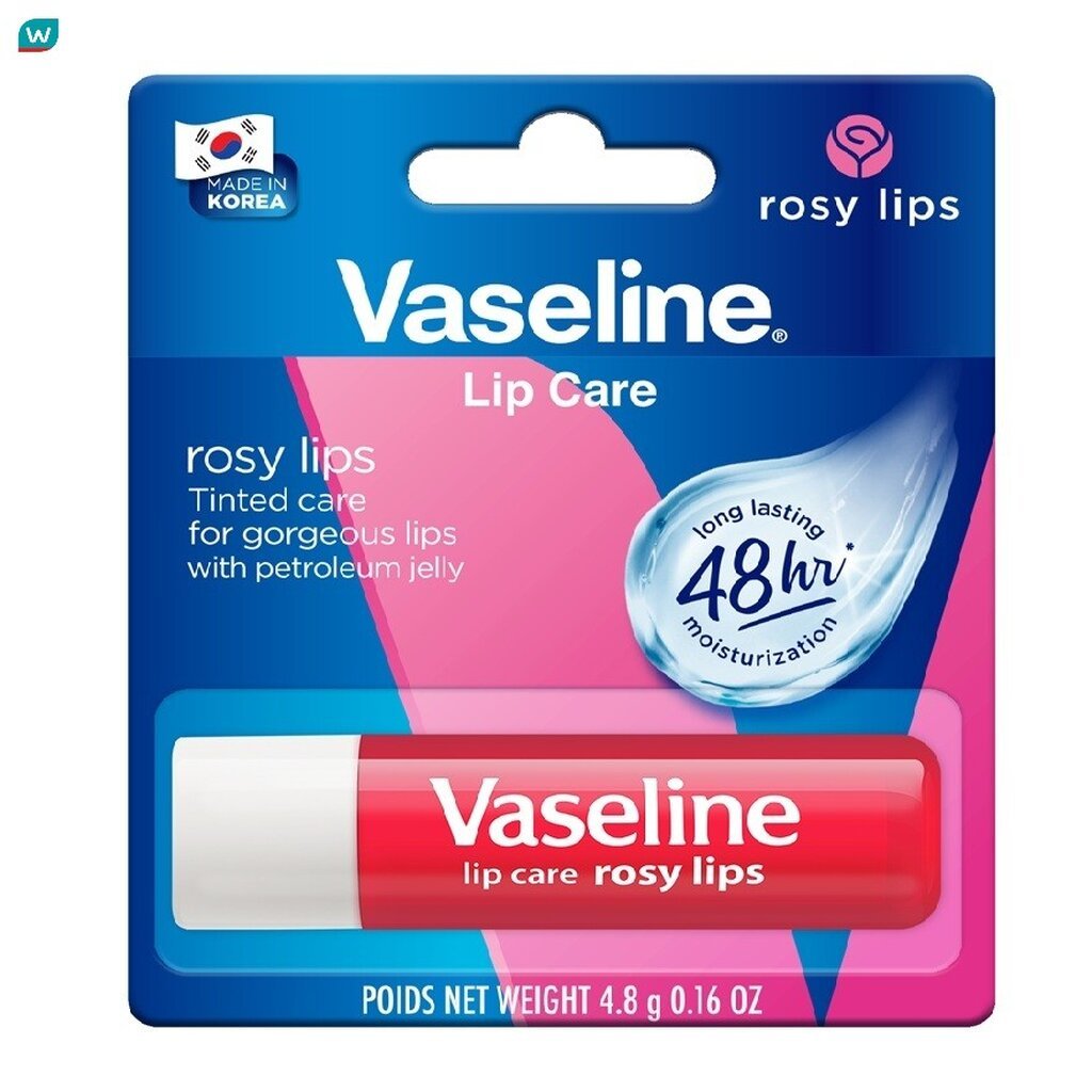 Vaseline วาสลีน ลิป แคร์ โรซี่ ลิปส์ 4.8 กรัม