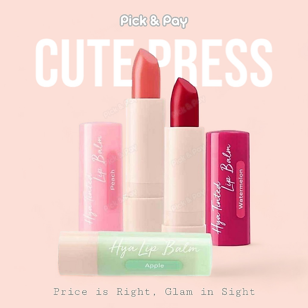 Cute Press Hya Tinted Lip Balm 3.7g คิวท์เพรส ลิปมันไฮยา