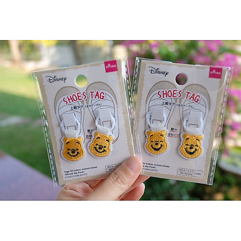 ลายใหม่เข้า❗️Shoe Tag  ป้ายคล้องรองเท้า🇯🇵 กันรองเท้าหาย ให้ลูกจำรองเท้าได้