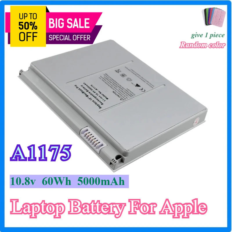 แบตเตอรี่แล็ปท็อป A1175 สําหรับ Apple MacBook Pro 15 "A1150 A1211 A1226 A1260 MA463 MA464 MA600 MA60