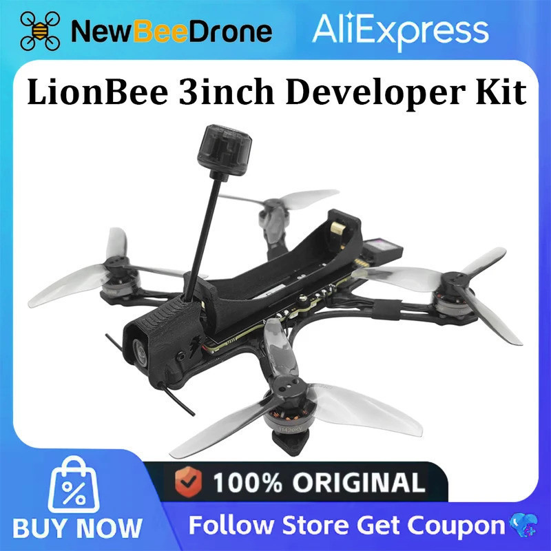 NewBeeDrone LionBee 3 นิ้ว Long Range ELRS 2.4G AIO Developer Kit พร้อม Gyro BMI270