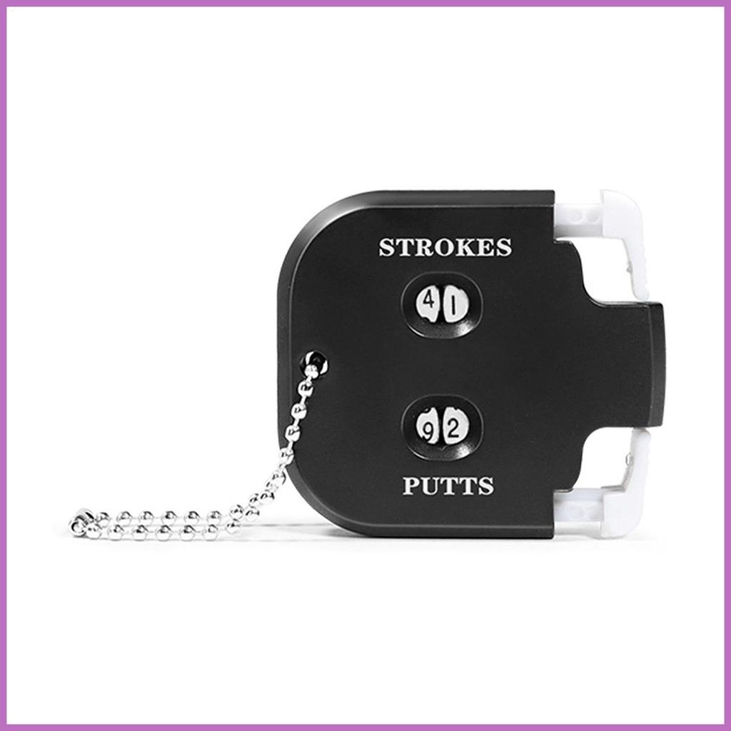 Golf Clickers สําหรับนับ 2 หลัก Golf Counter Clicker Counter Hand Counter Clicker พร้อมโซ่ Putting S