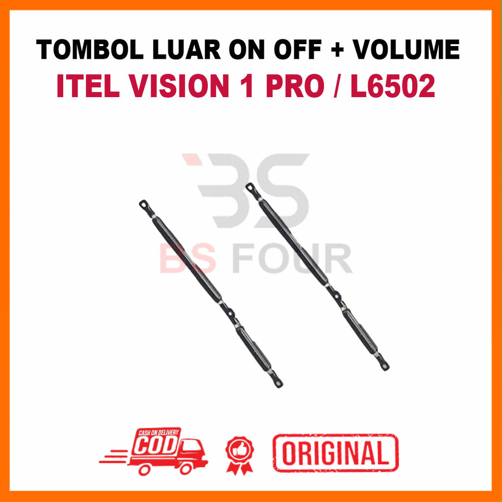 TOMBOL OUTER ปุ่มปิด + ปริมาณ INFINIX ITEL VISION 1 PRO / L6502