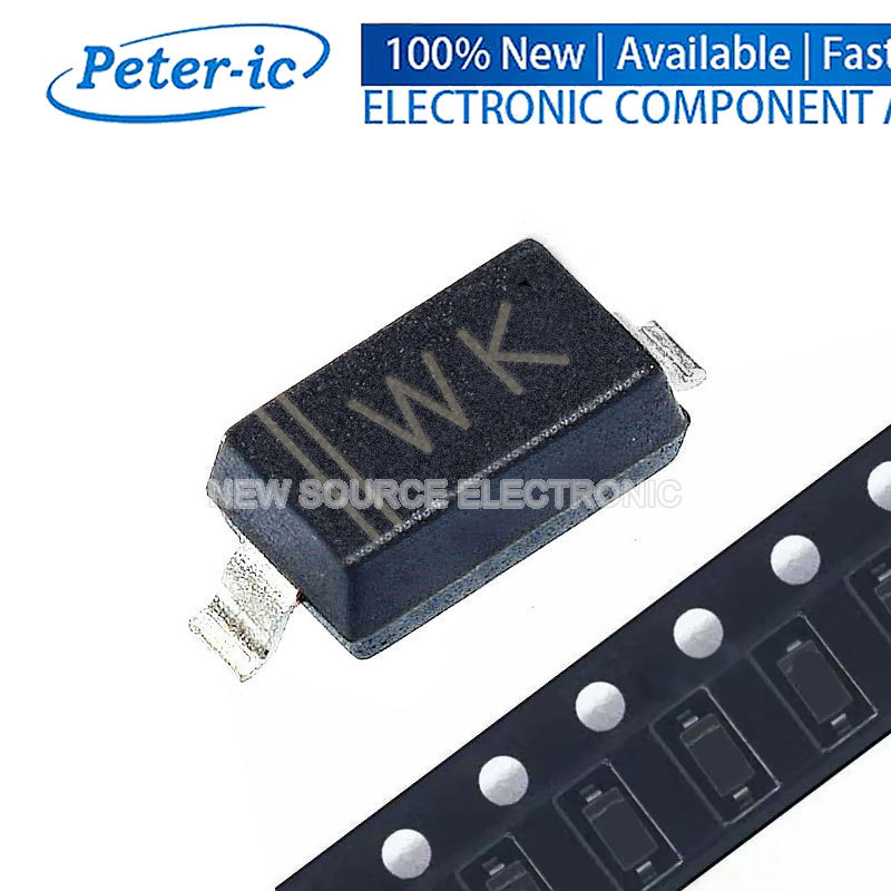 (100-500 ชิ้น) BZT52C16 WK SOD-123 ทรานซิสเตอร์ SMD แรงดันไฟฟ้าเสถียรไดโอด