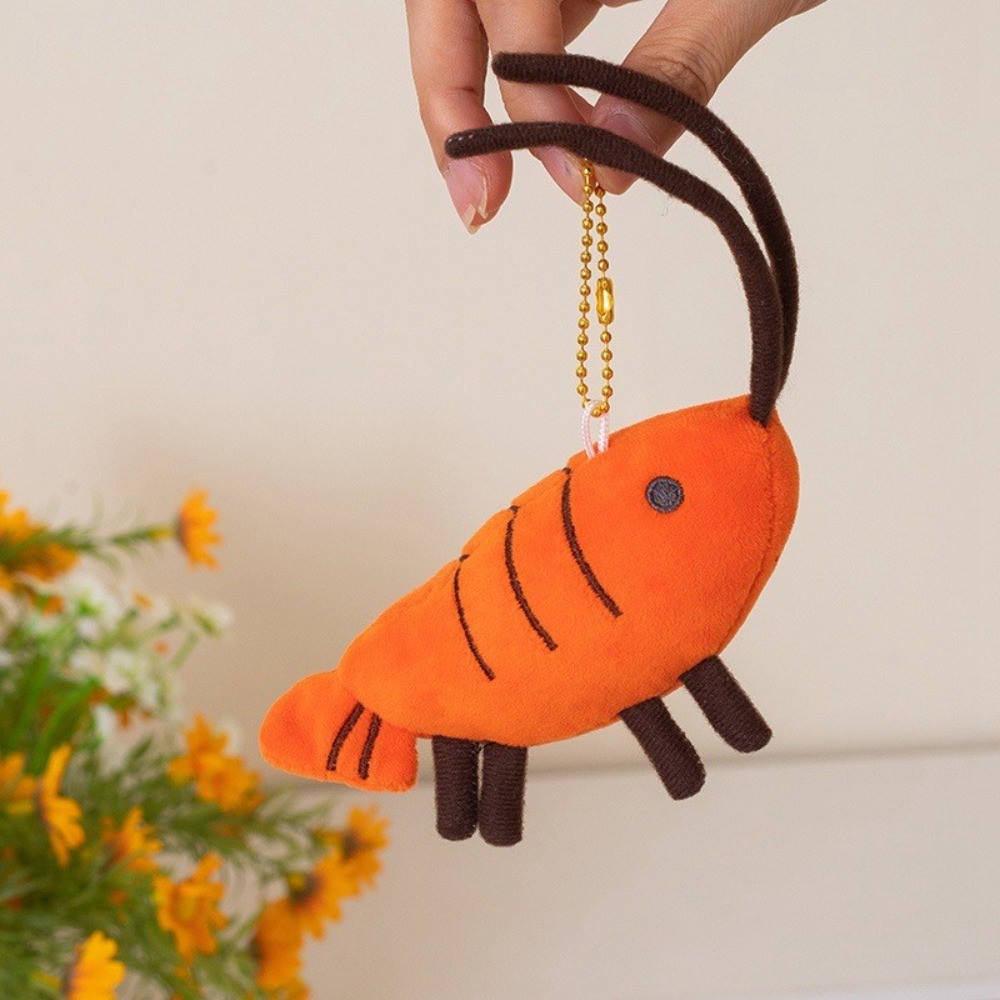 น่ารัก Gura กุ้ง Crayfish Plush ของเล่นตลกเผ็ด Crayfish ตุ๊กตาตุ๊กตา Mini จี้ของขวัญสําหรับชายหญิงเด