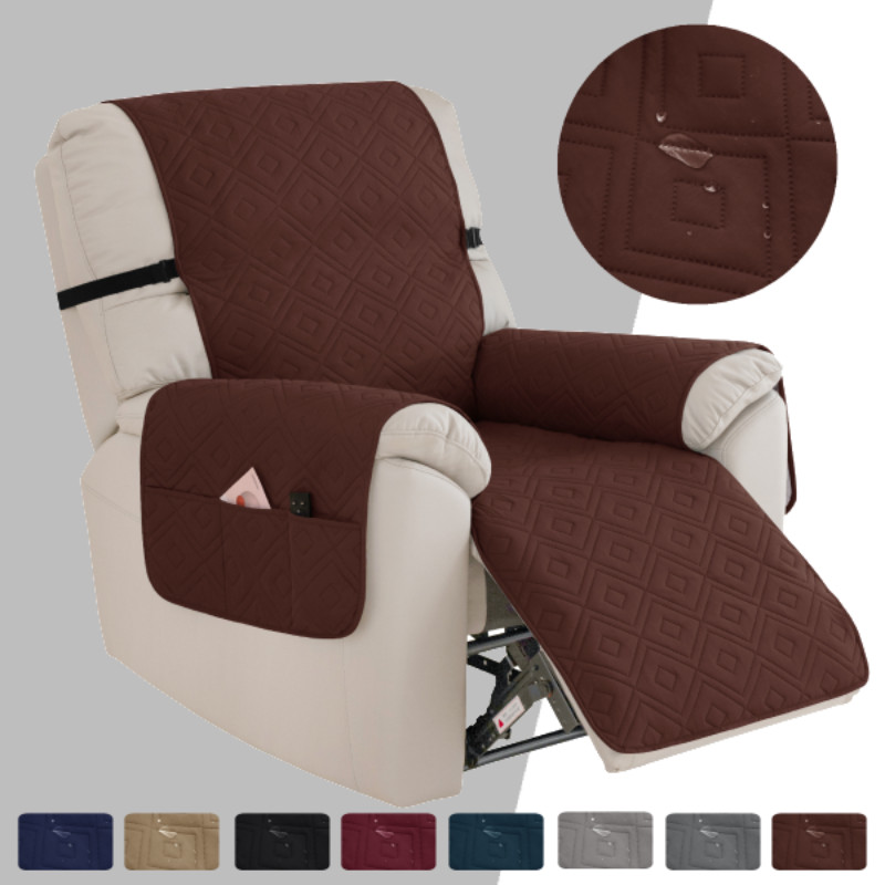 ที่นั่งเดี่ยว Chivas โซฟา Mat โซฟากันน้ํา Overlopping เพชร-ประเภทรูปแบบ 1 ที่นั่ง Slipcover