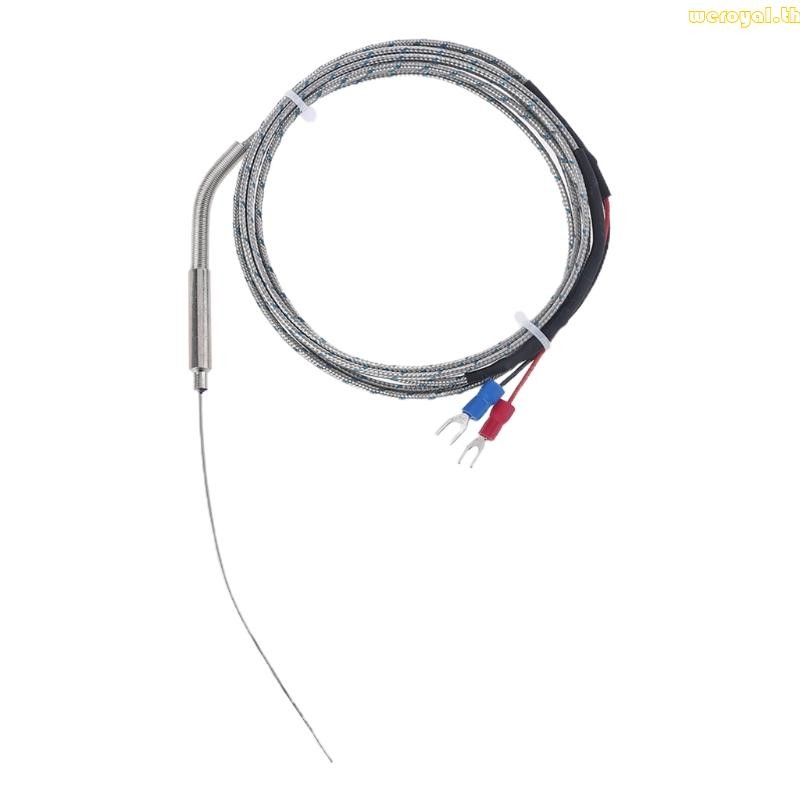 Weroyal Temperature Probe Sensors K ประเภท Thermocouple 1 มม. x 100 มม. Probe สําหรับอุตสาหกรรม