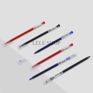ปากกาเจล หัวเข็ม ขนาด 0.5 มม. 3 สี สีน้ำเงิน สีแดง สีดำ ใช้นาน แห้งไว สีคงทน ไม่ซีดจาง เครื่องเขียน สินค้าพร้อมส่งในไทย
