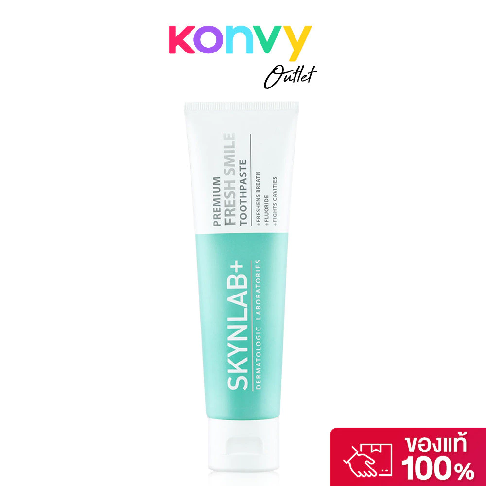 Skynlab Premium Fresh Smile Toothpaste 100g สกินแล็บ ยาสีฟัน.
