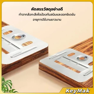 KeyMak 100 ชิ้น/แพ็ค คลิปล็อคไม้ระแนง เฟอร์นิเจอร์หัวเข็มขัด หัวเข็มขัด Wall Panel Buckle
