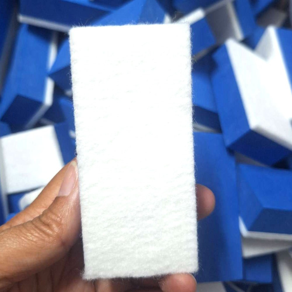 ฟองน้ำ EVA สําหรับทําความสะอาดกระจก ขนาด 5x9x2.5 cm หน้าต่าง กระจกรถยนต์ อ่างอาบน้ำ เซรามิค(XX79)