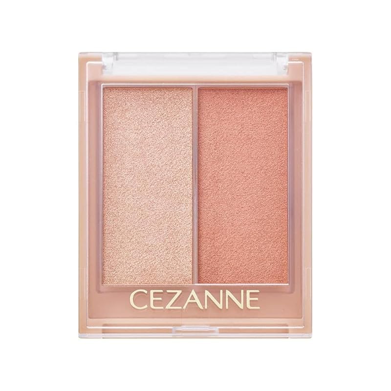 Cezanne Face Glow Color 01 Apricot Glow 5.9g, a face color that gives a healthy and radiant complexi