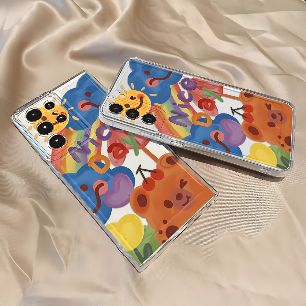 เหมาะสำหรับ Samsung A17 A57 A56 A07 A37 A55 A05S A06 A36 A25 26 A24 A22 A15 A72 S26 S25 Ultra เคสโทรศัพท์มือถือกันกระแทก - รูปที่ 2