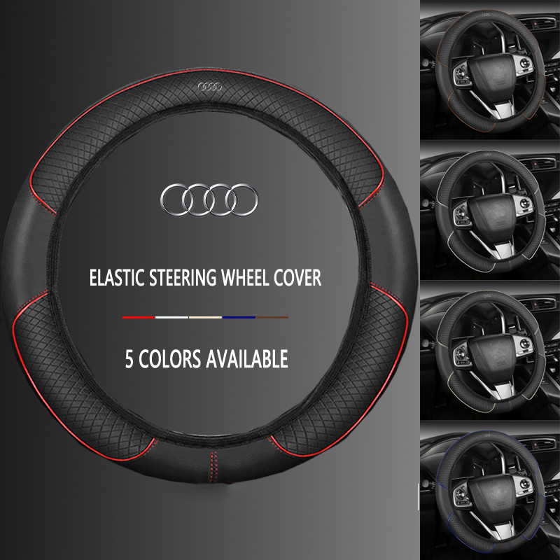 Audi รถยืดหยุ่นพวงมาลัยหนังอินทรีย์ไม่มีแหวนด้านในสําหรับ Audi A3 8l 8Y A1 Q5 TT mk2 A5 A4 B7 B8 B5 