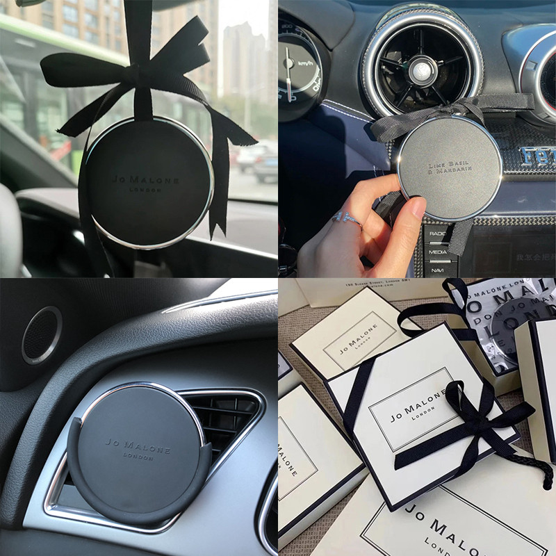 JoMalone JoMalone น้ํามันหอมระเหยในรถยนต์ JoMalone จี้รถ Air Outlet น้ําหอมแข็ง English Pear Eau de 