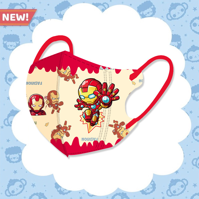 หน้ากากซูเปอร์ฮีโร่และโปเกมอน แบบสามมิติ มาในกล่องพร้อมใช้งาน มีทั้งหมด 50 ชิ้น เหมาะสำหรับเด็กวัย 3-12 ปี - รูปที่ 4