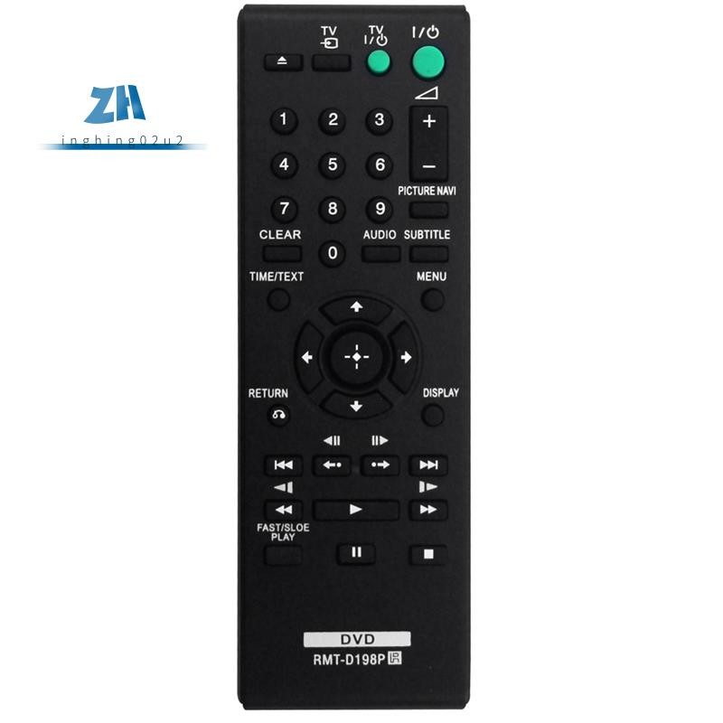 เปลี่ยน -D198P เครื่องเล่น DVD รีโมทคอนโทรล SR760 SR170 DVPSR170 DVPSR370 RMTD198P