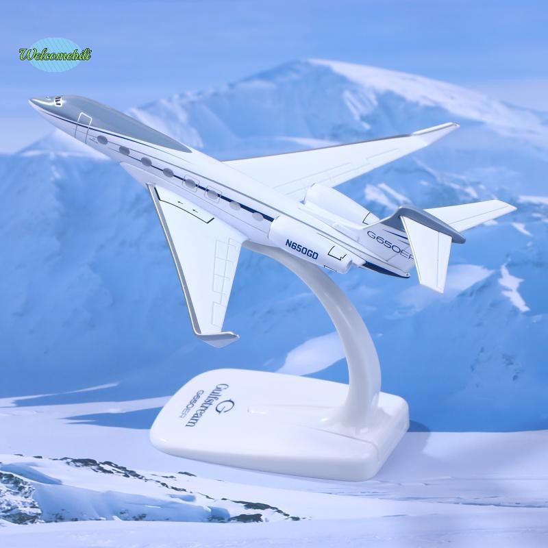 [WLB-t] 1PCS Gulfstream G650 เครื่องบิน Diecast 1/200 Scale เครื่องบินรุ่นเครื่องบิน G650ER เครื่องบ