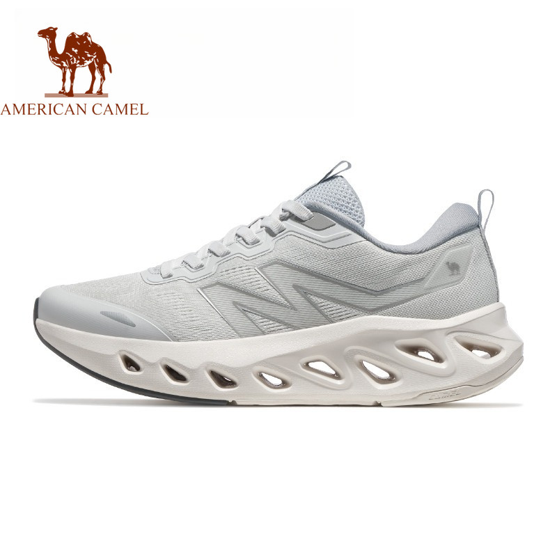 AMERICAN CAMEL รองเท้าวิ่ง เบาะรองนั่ง ระบายอากาศ น้ำหนักเบาสำหรับผู้ชาย