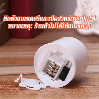 เทียนปลอม เทียนไฟLED เทียนไฟฟ้า ไฟตกแต่ง LED เทียนอิเล็กทรอนิก สำหรับตกแต่งบ้าน ตกแต่งปาร์ตี้ 12/24 ชิ้น Simple Light