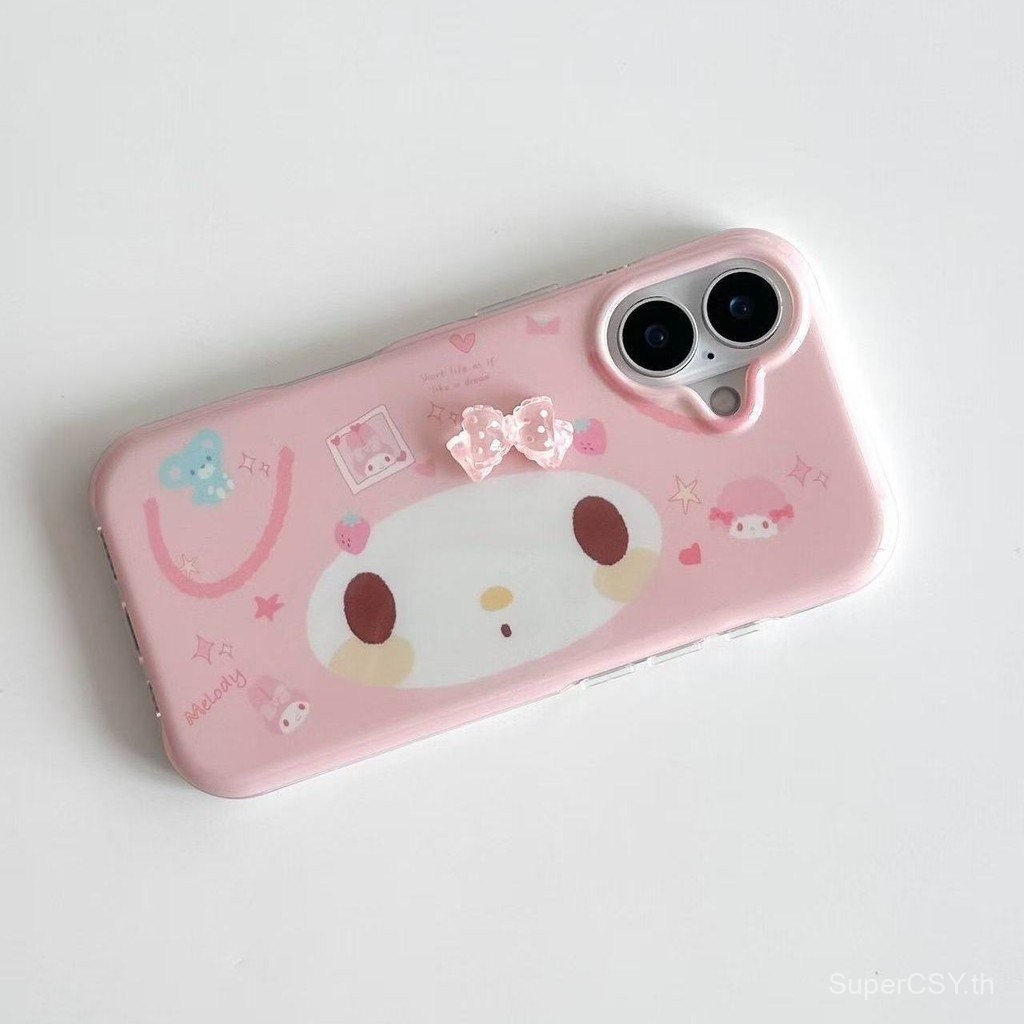 เคสโทรศัพท์เหมาะสําหรับiPhone 7 8 X XS XR XSMAX 11 12 13 14 15 16 17 Pro max Plus Air Big Face Lamb Melodyกันกระแทกกันกระแทกกันกระแทกเคสรวมทุกอย่างAV8V