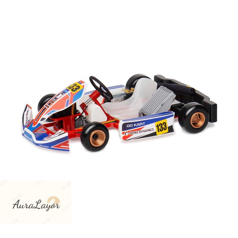 [AuraLayor] RC Sengi Kart-80 Micro Scale RC Car Go Kart Kit PNP ประกอบแต่ไม่มี RC ไม่มีแบตเตอรี่ RC 