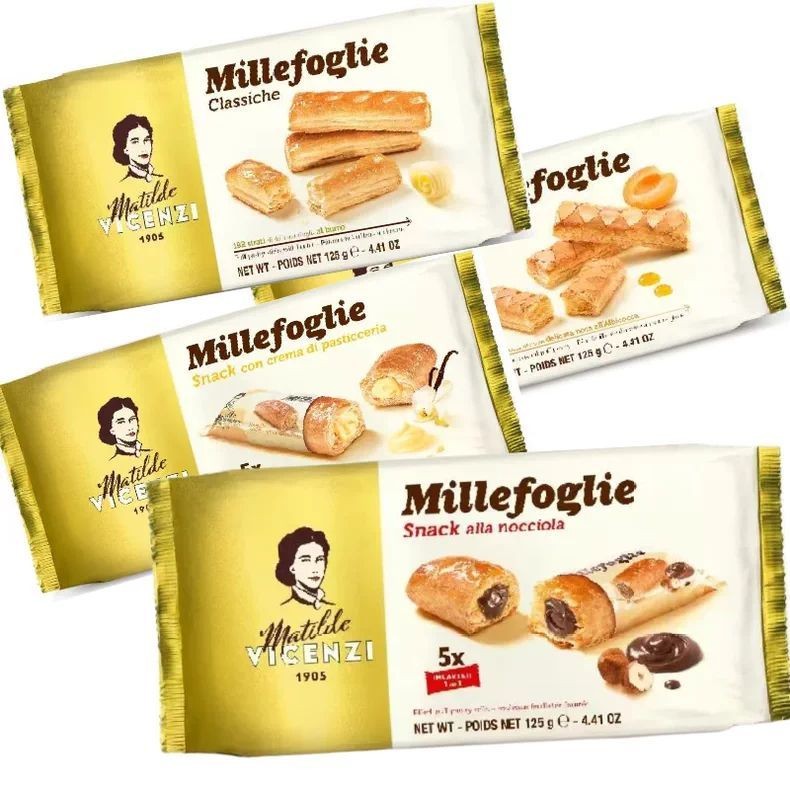 ฝรั่งเศสนําเข้า Melaleuca Pastry แซนวิช Pastry Pastry Pastry Pastry บิสกิตช็อกโกแลตวานิลลาบัตเตอร์ P