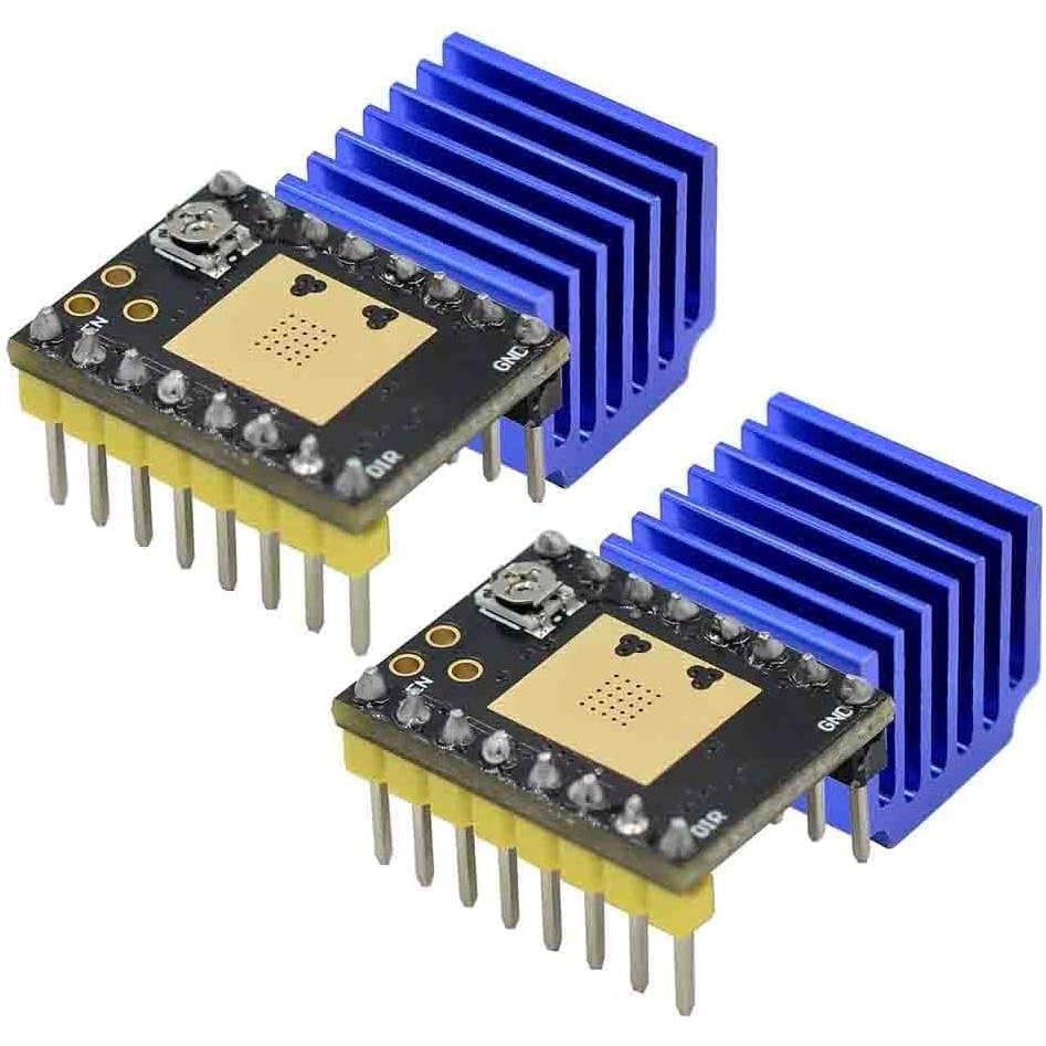 2PCS TMC2209 TMC2208 ATD5833 Stepper Motor Driver StepStick 2.5A UART (TMC2209) 6NBI